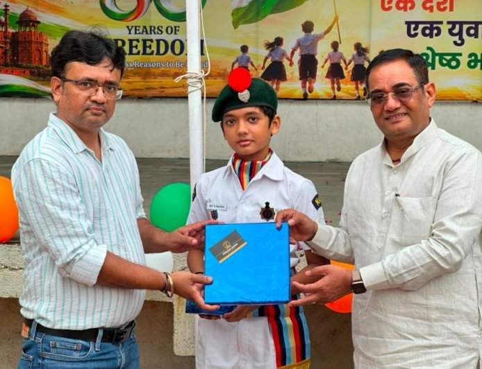 Sunlight School Celebrates 80th Independence Day with Student-Led Patriotic Programme