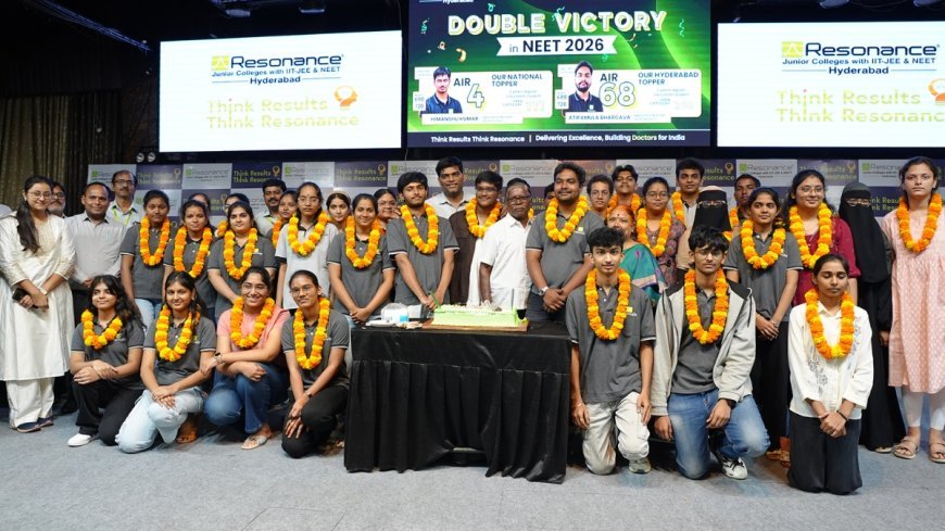 Resonance Hyderabad: A legacy of continuous achievers in NEET UG 2026