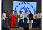 Sungrace School, Sunlight School, And Sunrise School, along With Five Teachers From The Leo Group, were Honored By The Divya Bhaskar Daily Newspaper