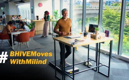 BHIVE Becomes the First Campus Workspace Company in India to Launch a Brand Film, Bringing Its Fitness-Led Vision to Life with Milind Soman