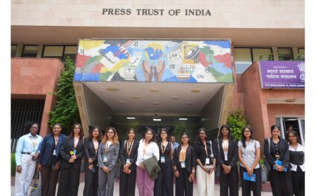 Parul University Journalism Students Complete Six-Day Delhi Media Leadership Tour Across India’s Top Newsrooms