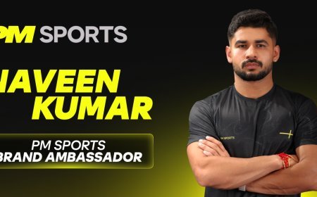 PM Sports Welcomes Kabaddi Star Naveen Kumar as Brand Ambassador