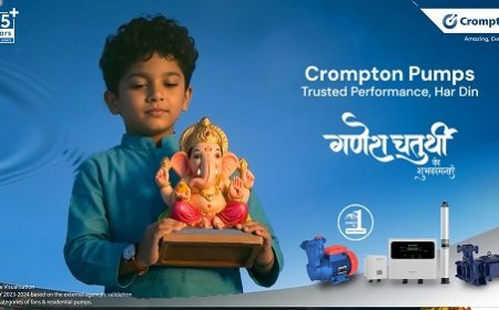 Crompton Unveils AI-Powered Ganesh Chaturthi Film Highlighting its Smart and Connected Pumps Blending in the Festive Spirit