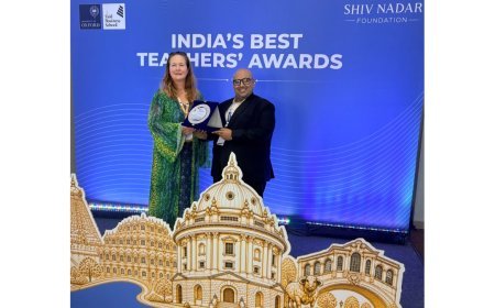 AM/NS International School’s Geography Teacher Among Top 5 National Finalists in India’s Best Teachers’ Awards 2026