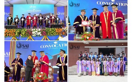 Sai University Holds Third Convocation; Tata Sons Chairman Natarajan Chandrasekaran Delivers Convocation Address