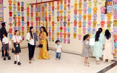 A Walk Through Art: Neerja Modi School Jaipur turns its Campus into a Student-Created Gallery