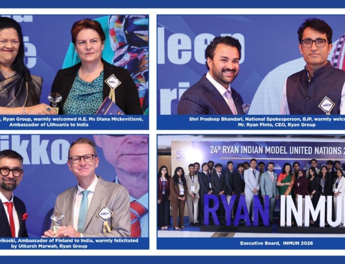 Ryan Group of Schools Hosts the 24th Indian Model United Nations in the Capital