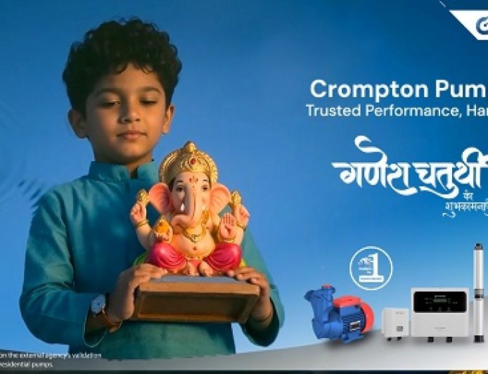Crompton Unveils AI-Powered Ganesh Chaturthi Film Highlighting its Smart and Connected Pumps Blending in the Festive Spirit