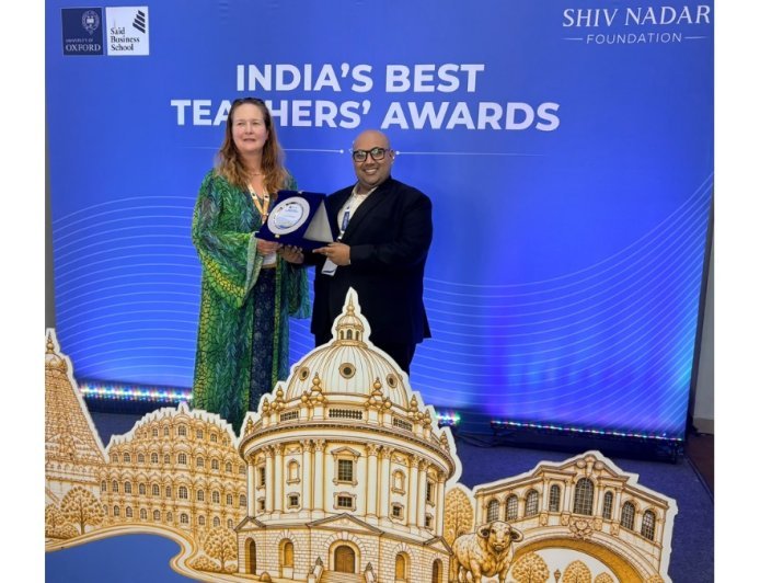AM/NS International School’s Geography Teacher Among Top 5 National Finalists in India’s Best Teachers’ Awards 2026