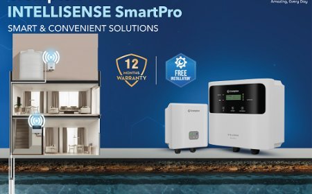 Crompton Simplifies Household Water Management with INTELLISENSE SmartPro