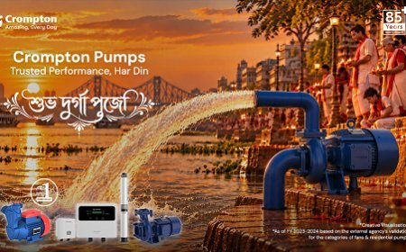 Crompton Pumps Unveils AI-Powered Durga Puja Film Celebrating Smart Water Management Across Festive Preparations