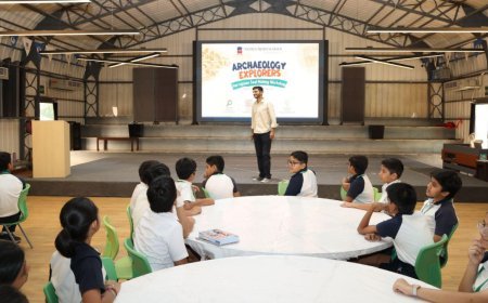 Neerja Modi School Students Explore Harappan Civilization Through Archaeology Workshop in Jaipur