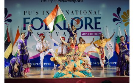 Parul University Celebrates Global Heritage and Cultural Exchange at 4th International Folklore Festival