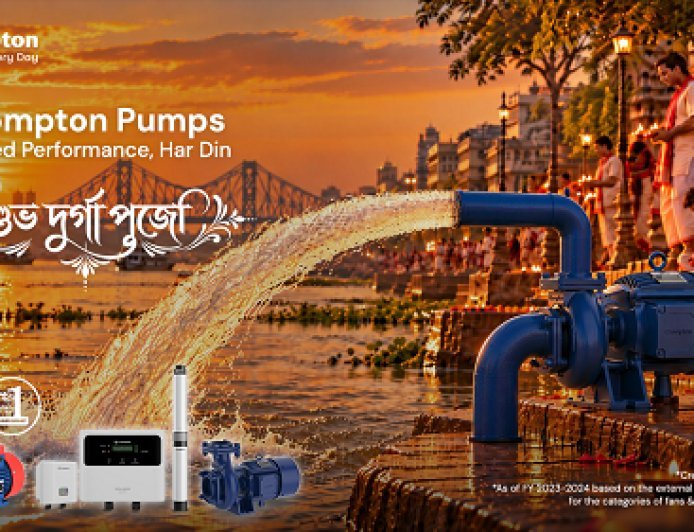 Crompton Pumps Unveils AI-Powered Durga Puja Film Celebrating Smart Water Management Across Festive Preparations