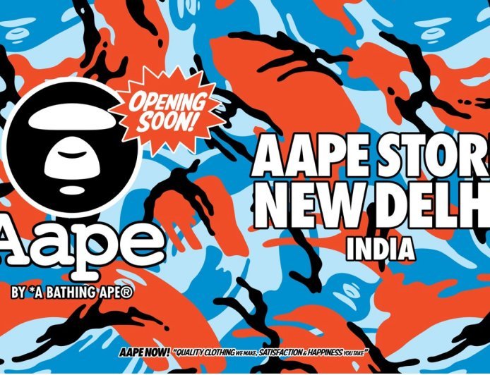 AAPE BY A BATHING APE Enters India with First Standalone Store at Ambience Mall, Vasant Kunj, Delhi