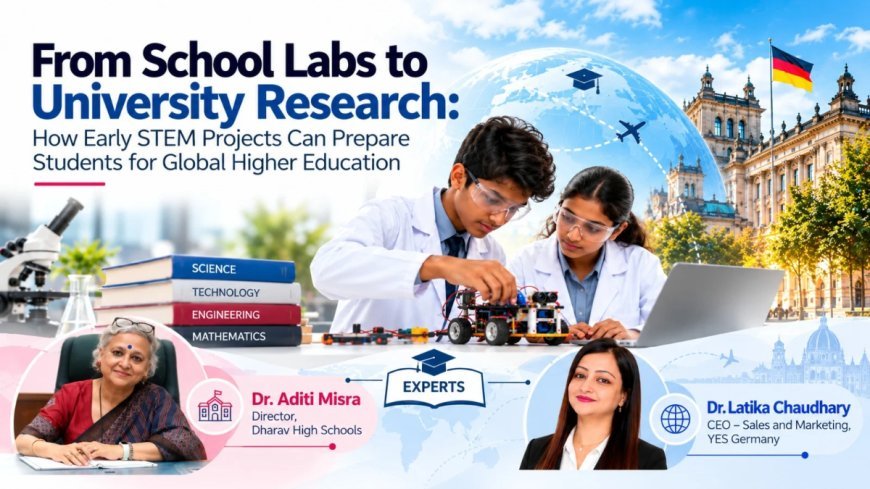 From School Labs to University Research: How Early STEM Projects Can Prepare Students for Global Higher Education
