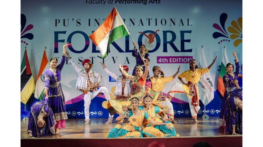 Parul University Celebrates Global Heritage and Cultural Exchange at 4th International Folklore Festival